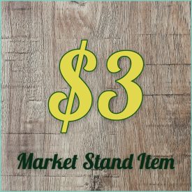 $3 Market Stand Item