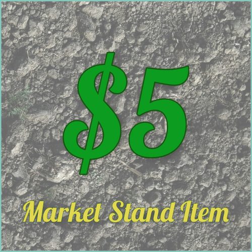 $5 Market Stand Item